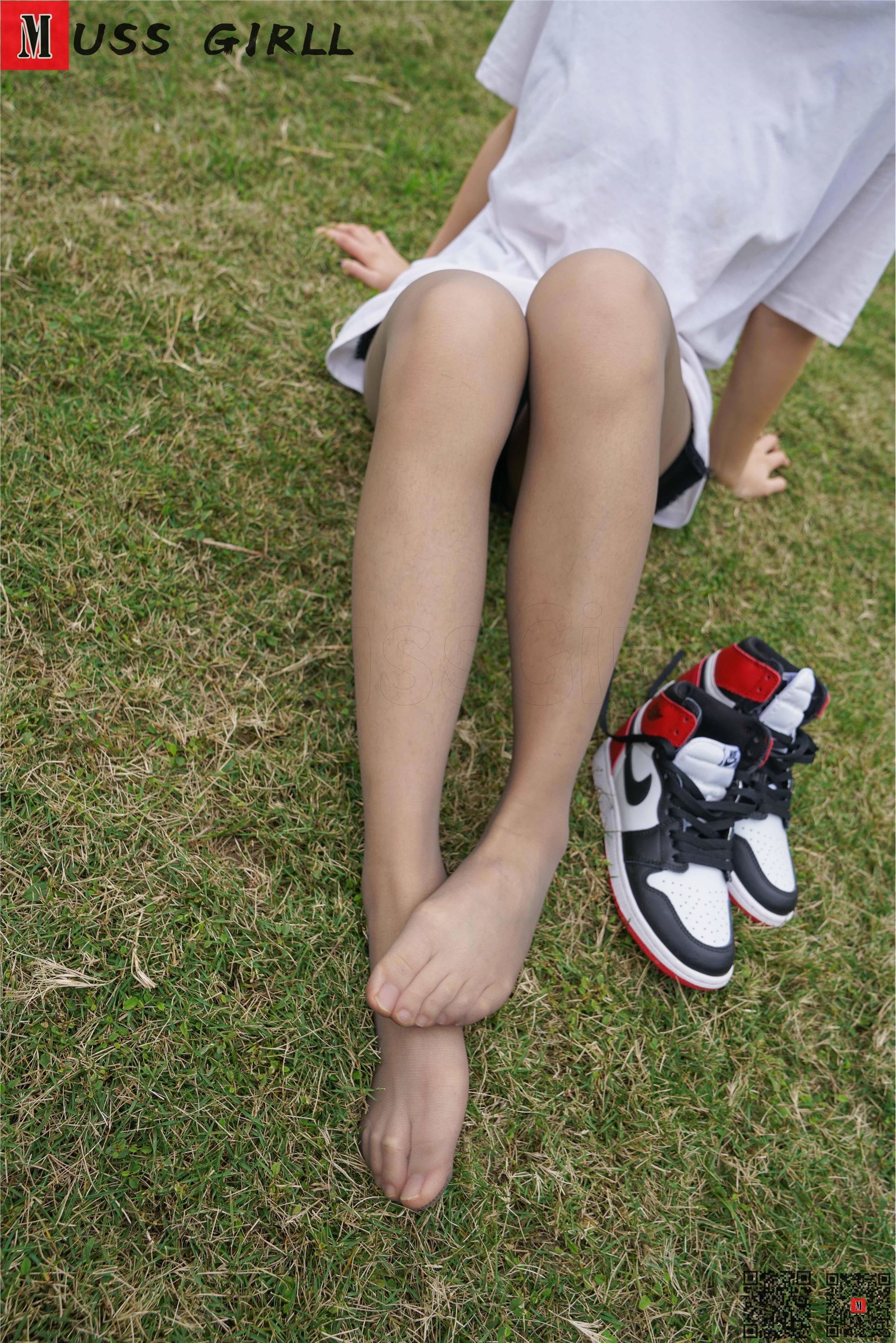 MussGirl慕丝女郎  NO.169 操场白衣裙